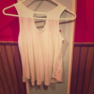 Cream tank top